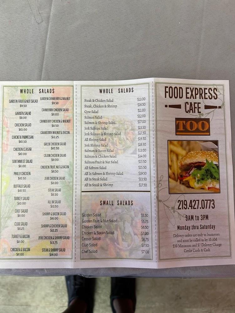 Food Express Cafe Menu image 1